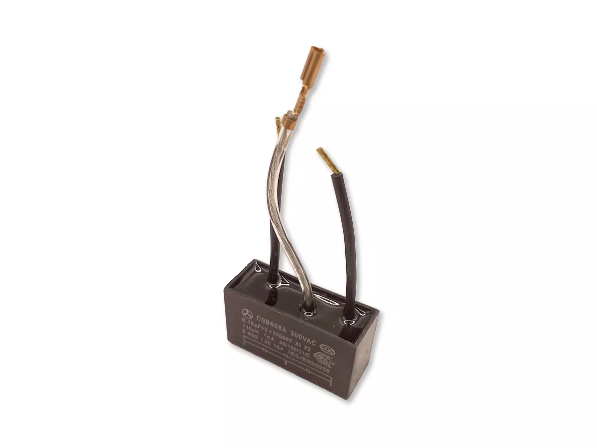 Condensateur antiparasitaire pour GKF 600 BOSCH